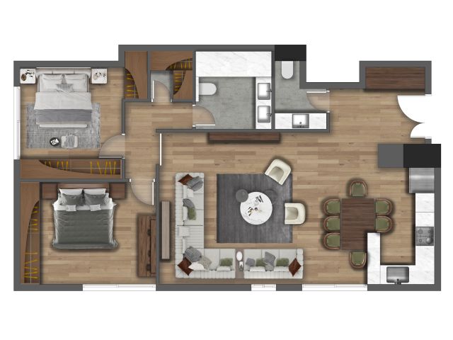 Paris Apartment 1